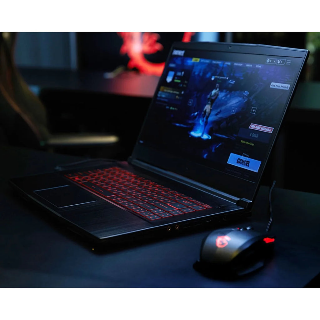 15.6" Full HD Gaming Laptop, Intel Core I5 I5-8300H, 8GB RAM, NVIDIA Geforce GTX 1650 Max-Q 4 GB, 256GB SSD, Windows 10 Home, Black, GF63 THIN 8SC-030